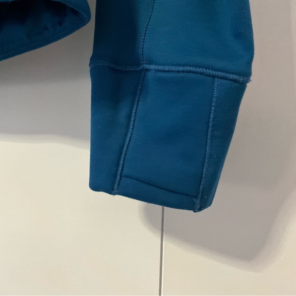 Athleta Unstoppable Full Zip Lapis Blue Sweatshirt Size Small Jacket Hoodie - Picture 7 of 9